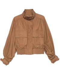 Zimmermann - Chaqueta Corta Valiant Drill Con Hebilla En El Cuello - Lyst