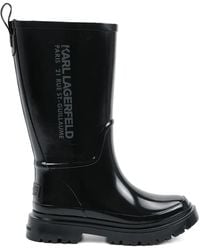KARL LAGERFELD - K/Torrents Rain Boots - Lyst