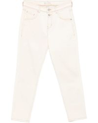 Marc O' Polo - Button-Detail Trousers - Lyst
