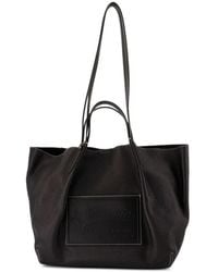 Lanvin - Catch Logo-Patch Tote Bag - Lyst