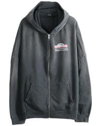 Willy Chavarria - Hoodie Zippé À Logo Imprimé - Lyst