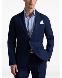 Polo Ralph Lauren - Single-Breasted Linen Blazer - Lyst