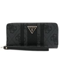 Guess - Monogram-Pattern Wallet - Lyst