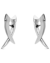 Shaun Leane - Sabre Mini Crossover Earrings - Lyst
