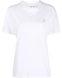 Golden Goose - Logo Cotton T-Shirt - Lyst