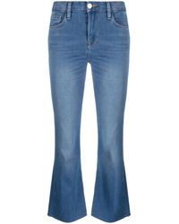 FRAME - Jeans crop Le Crop Mini Boot - Lyst