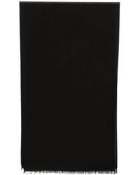 Emporio Armani - Sciarpa Con Frange - Lyst