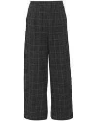 Juun.J - Pantalones Rectos A Cuadros - Lyst