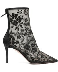 Aquazzura - Mon Amour Ankle Boots - Lyst