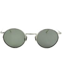 Eyevan 7285 - 1096 Sonnenbrille Mit Rundem Gestell - Lyst