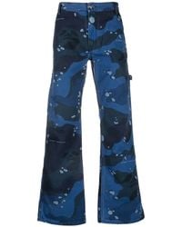 Off-White c/o Virgil Abloh - Camouflage-Print Carpenter Jeans - Lyst
