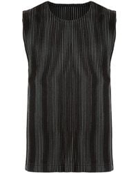 Homme Plissé Issey Miyake - Pleated Tank Top - Lyst
