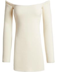 KHAITE - The Octavia Strapless Mini Dress - Lyst