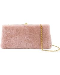 By Malene Birger - Ellon Shearling Clutch Bag - Lyst