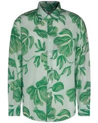 Altea - Camisa Con Estampado Floral - Lyst