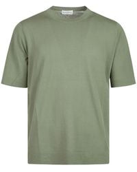 Ballantyne - Short-Sleeved Cotton T-Shirt - Lyst