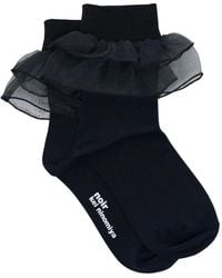Noir Kei Ninomiya - Gerüschte Socken - Lyst