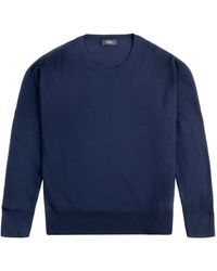 Fay - Long-Sleeve Crew-Neck Sweater - Lyst