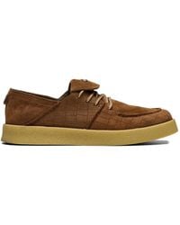 HIDE & JACK - Textured Lace-Up Sneakers - Lyst
