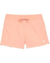 K-Way - Hazel Logo-Detail Swim Shorts - Lyst
