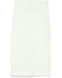 Patrizia Pepe - Organza Midi Skirt - Lyst