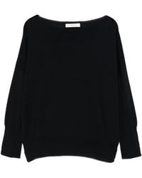 Incotex - Trui Met Cropped Mouwen En Boothals - Lyst