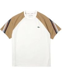 Lacoste - Raglan-Sleeve Colour-Block T-Shirt - Lyst