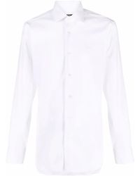 Barba Napoli - Long-Sleeve Poplin Shirt - Lyst