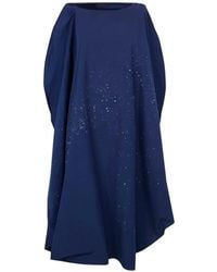 Maria Calderara - Robe À Effet Tâche De Peinture - Lyst