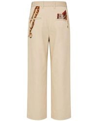 Protocol Index Men S Trompe-l Œil Layered Pants in Blue for Men | Lyst