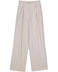 Blanca Vita - Darted Wide-Leg Trousers - Lyst