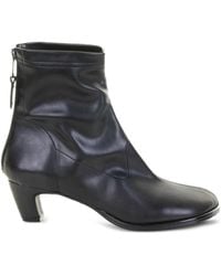Elena Iachi - 50M Leather Ankle Boots - Lyst