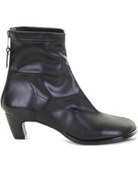 Elena Iachi - 50M Leather Ankle Boots - Lyst