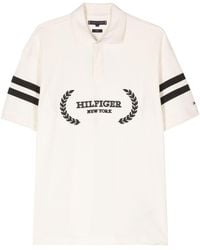 Tommy Hilfiger - Monotype Stripe Poloshirt - Lyst