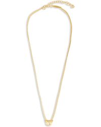 Ferragamo - Gancini-Pendant Layered Necklace - Lyst