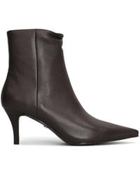 Lola Cruz - Pointed-Toe Ankle Boots - Lyst