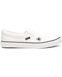 Undercover - Embroidered-detail Slip-on Sneakers - Lyst