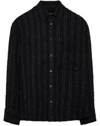 WOOYOUNGMI - Tweed Button-Up Shirt - Lyst