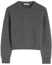 Jil Sander - Pull Côtelé En Cachemire - Lyst