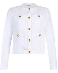 Liu Jo - Patch-Pocket Denim Jacket - Lyst
