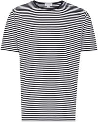 Sunspel - Striped Cotton T-Shirt - Lyst