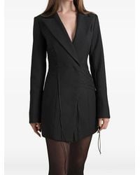 Contessa Mills - Jupe Lace-Up Mini Dress - Lyst