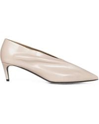 KHAITE - Pleated Pointed-Toe Pumps - Lyst