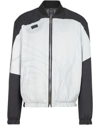Balmain - Trompe L'Oeil-Print Bomber Jacket - Lyst