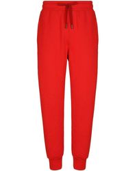 Dolce & Gabbana - Pantalones de chándal con cordones - Lyst