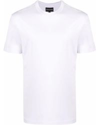 Emporio Armani - T-Shirt À Patch Logo - Lyst