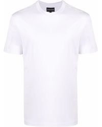 Emporio Armani - T-Shirt À Patch Logo - Lyst