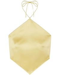 ÉTERNE - Top Freya Con Scollo All'Americana - Lyst