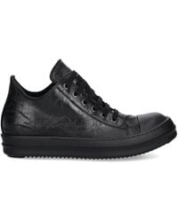 Rick Owens - Hollywood Lace-Up Low-Top Sneakers - Lyst