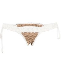 The Mannei - Crochet-knit Bikini Bottom - Lyst